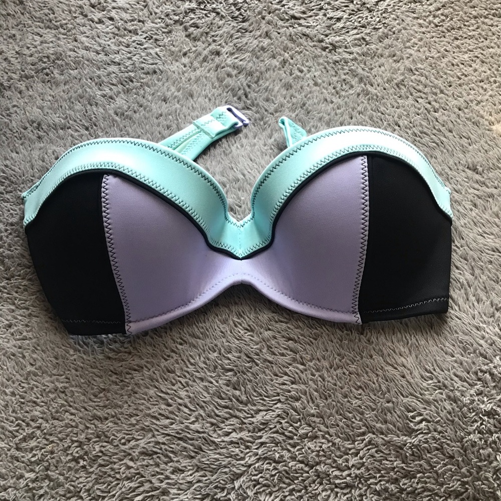 NWOT Victoria secret colorblock bandeau top